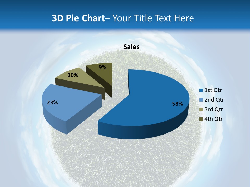 Lawn Romantic Fantasy PowerPoint Template