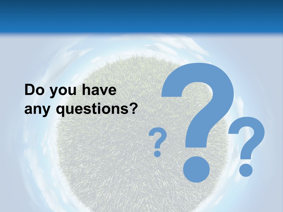 Lawn Romantic Fantasy PowerPoint Template