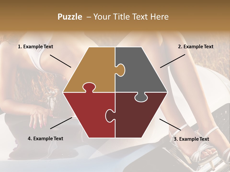 Cars And Girls Hd PowerPoint Template