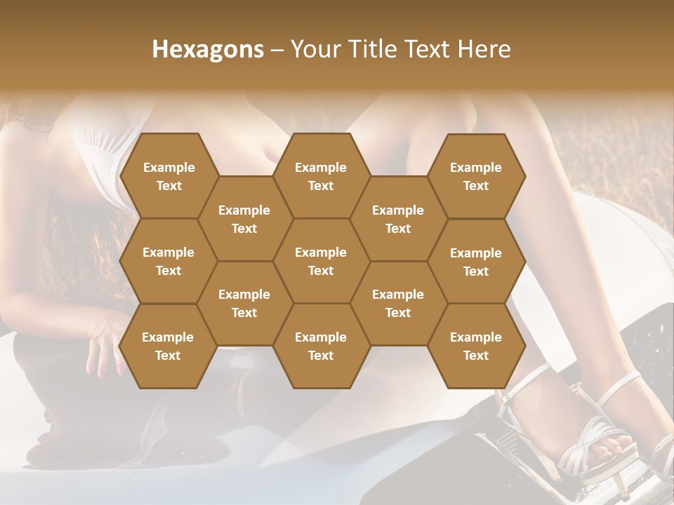 Cars And Girls Hd PowerPoint Template