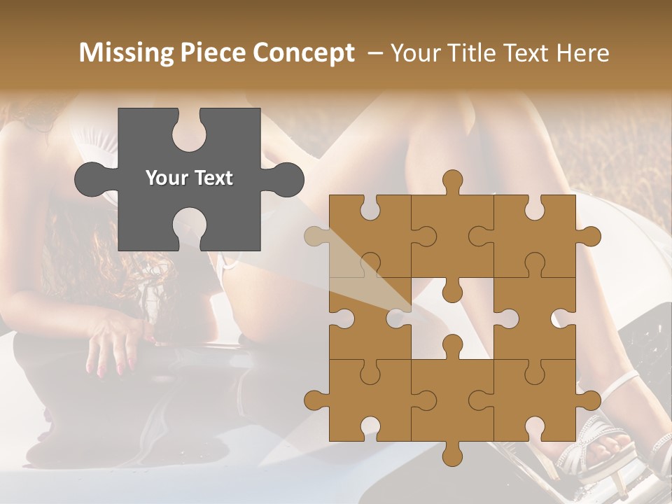 Cars And Girls Hd PowerPoint Template