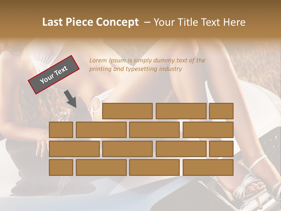 Cars And Girls Hd PowerPoint Template