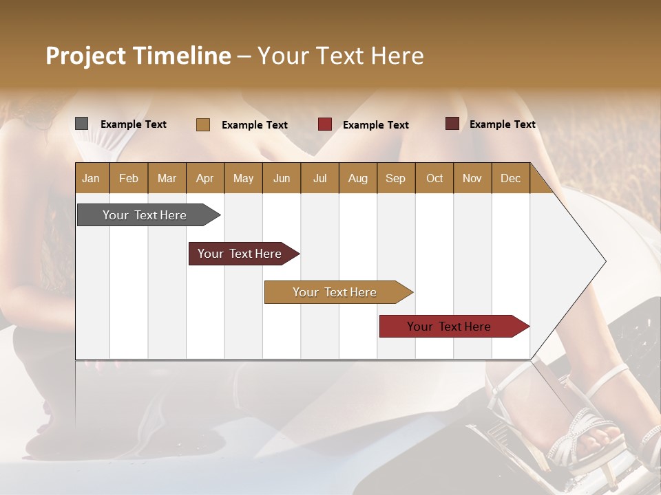 Cars And Girls Hd PowerPoint Template