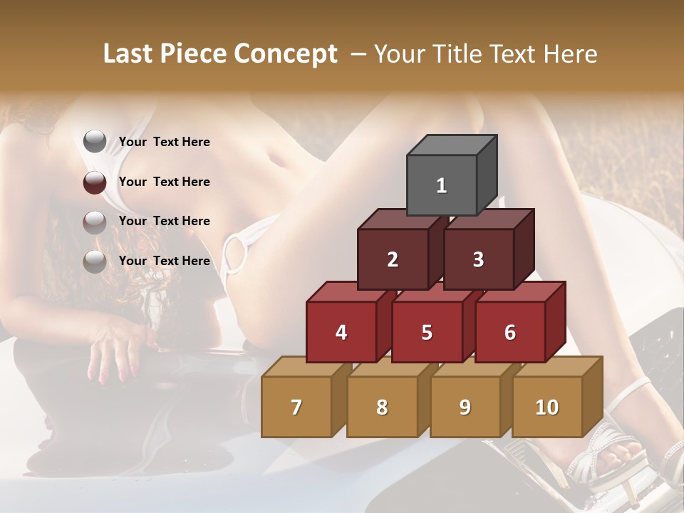 Cars And Girls Hd PowerPoint Template