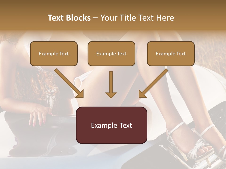 Cars And Girls Hd PowerPoint Template