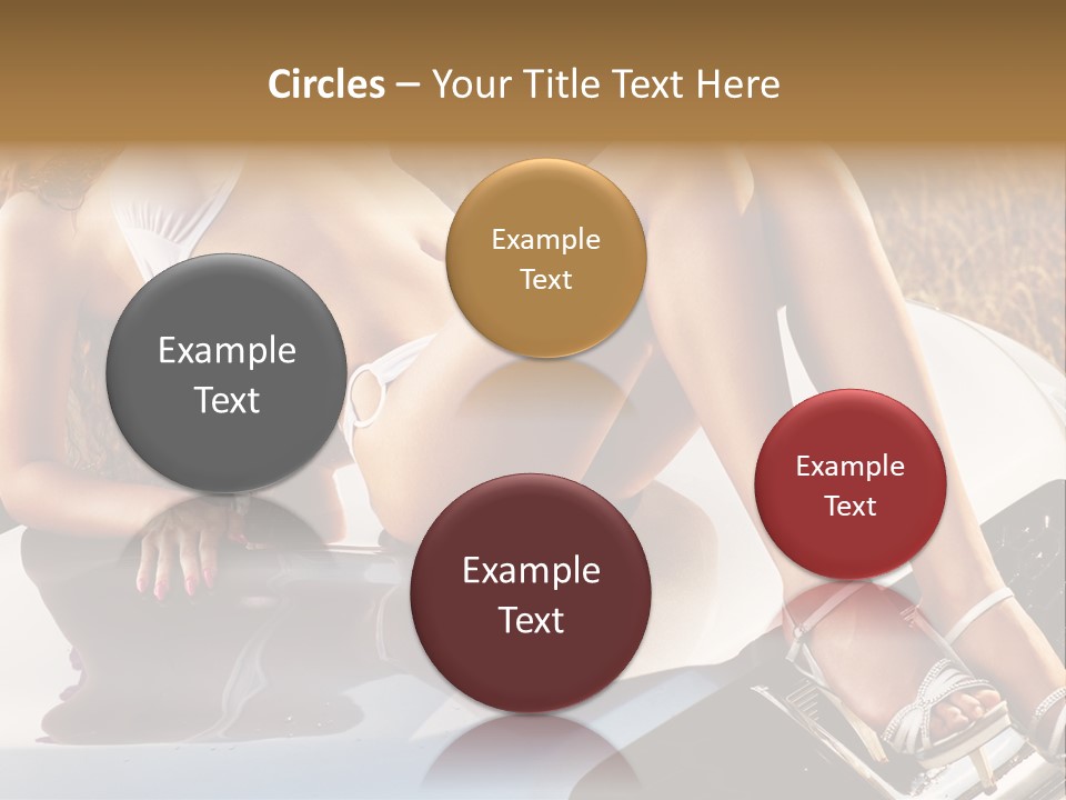 Cars And Girls Hd PowerPoint Template