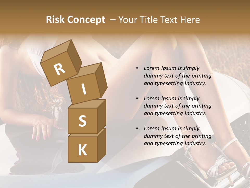 Cars And Girls Hd PowerPoint Template