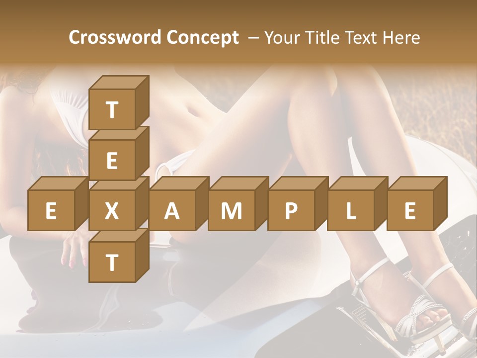 Cars And Girls Hd PowerPoint Template