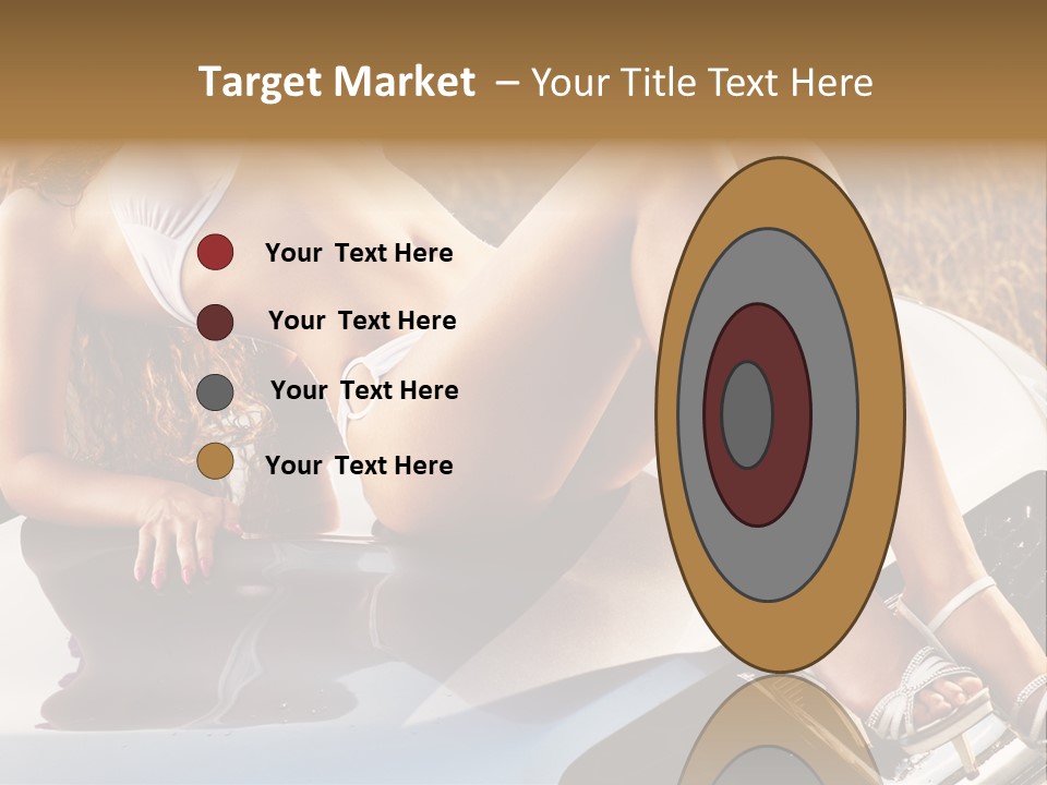 Cars And Girls Hd PowerPoint Template