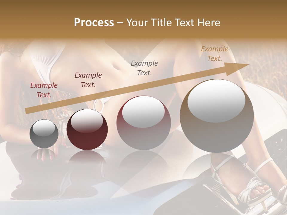 Cars And Girls Hd PowerPoint Template