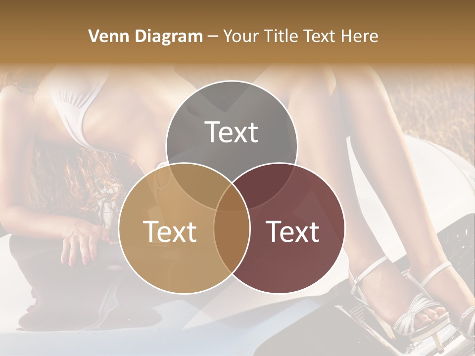 Cars And Girls Hd PowerPoint Template