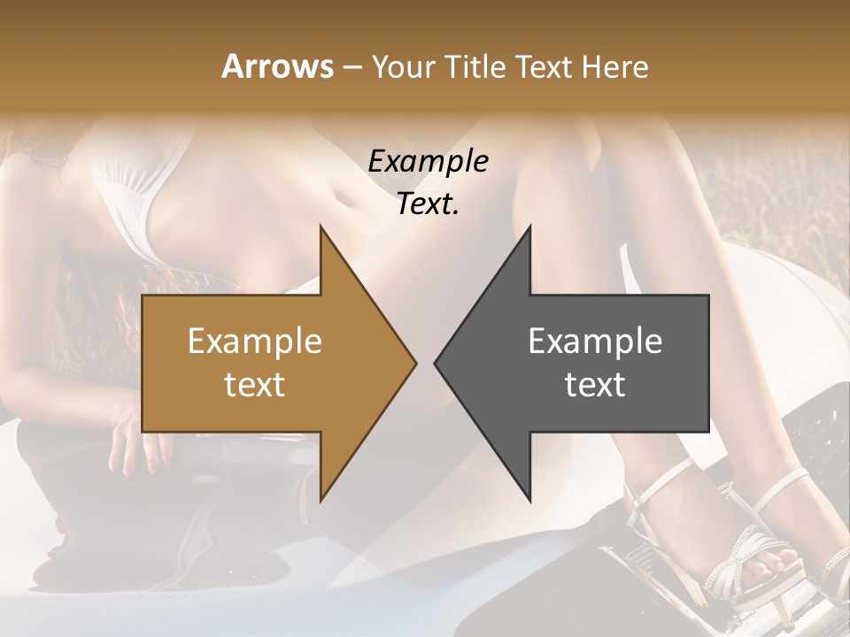 Cars And Girls Hd PowerPoint Template