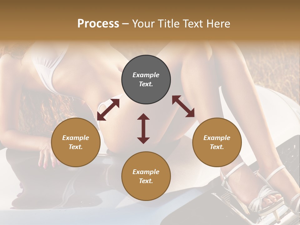 Cars And Girls Hd PowerPoint Template