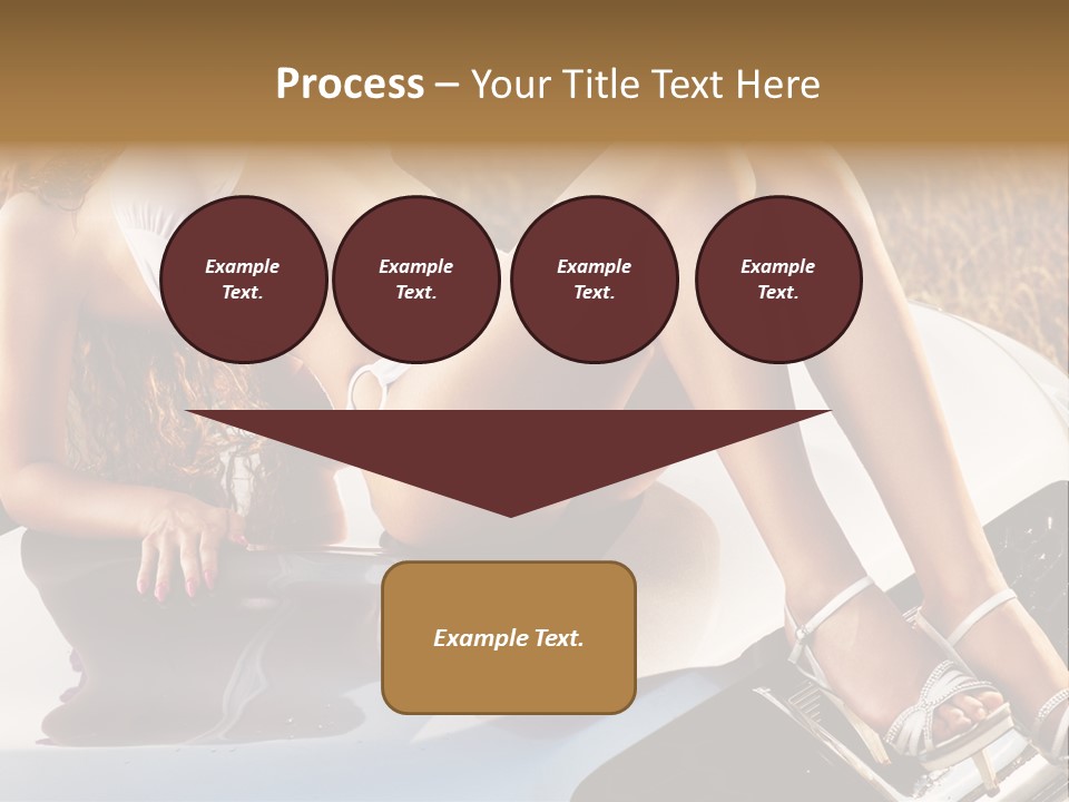 Cars And Girls Hd PowerPoint Template