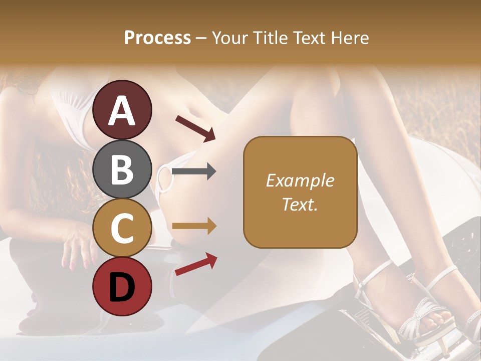 Cars And Girls Hd PowerPoint Template