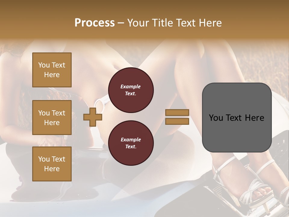 Cars And Girls Hd PowerPoint Template