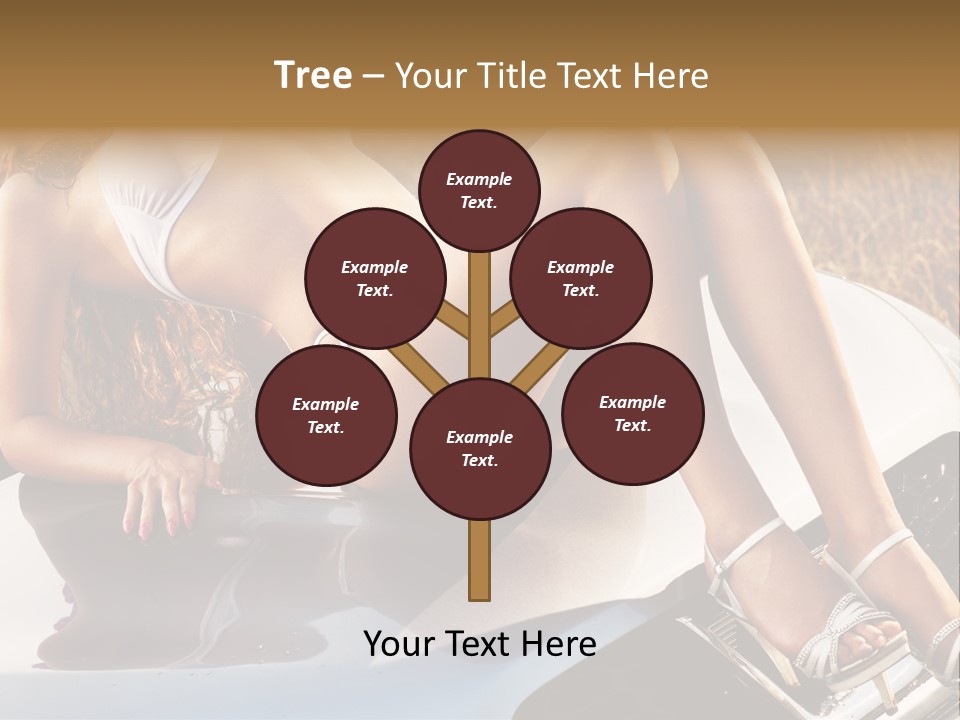 Cars And Girls Hd PowerPoint Template