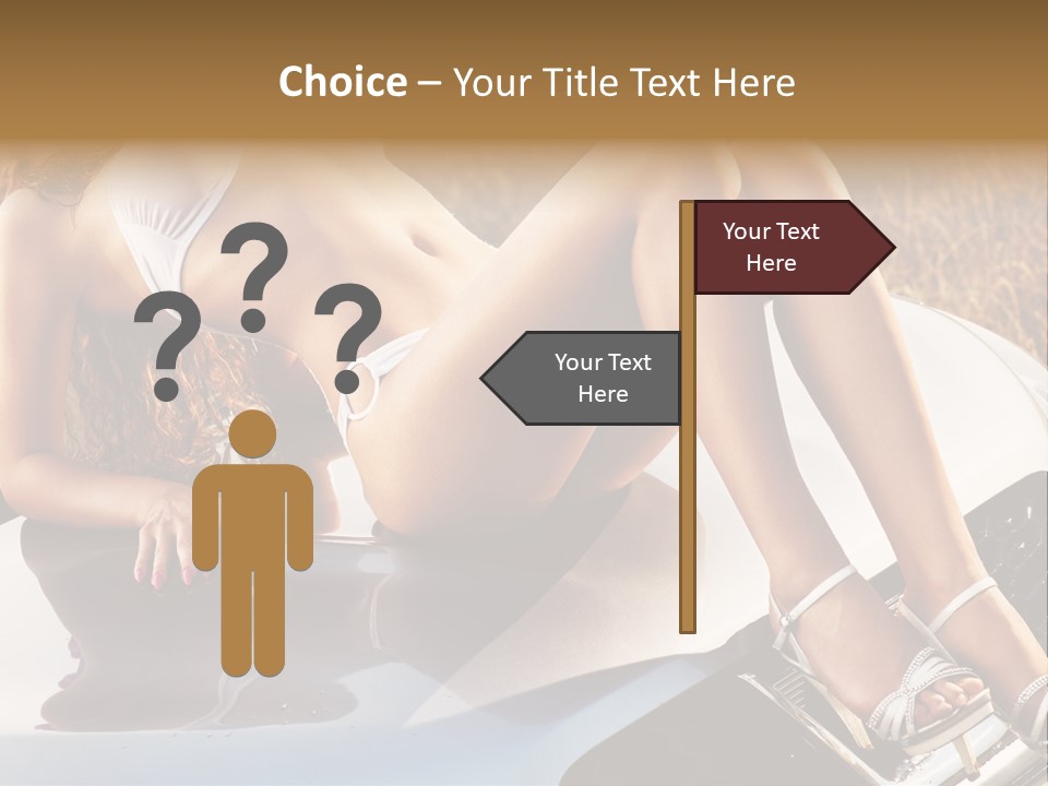 Cars And Girls Hd PowerPoint Template