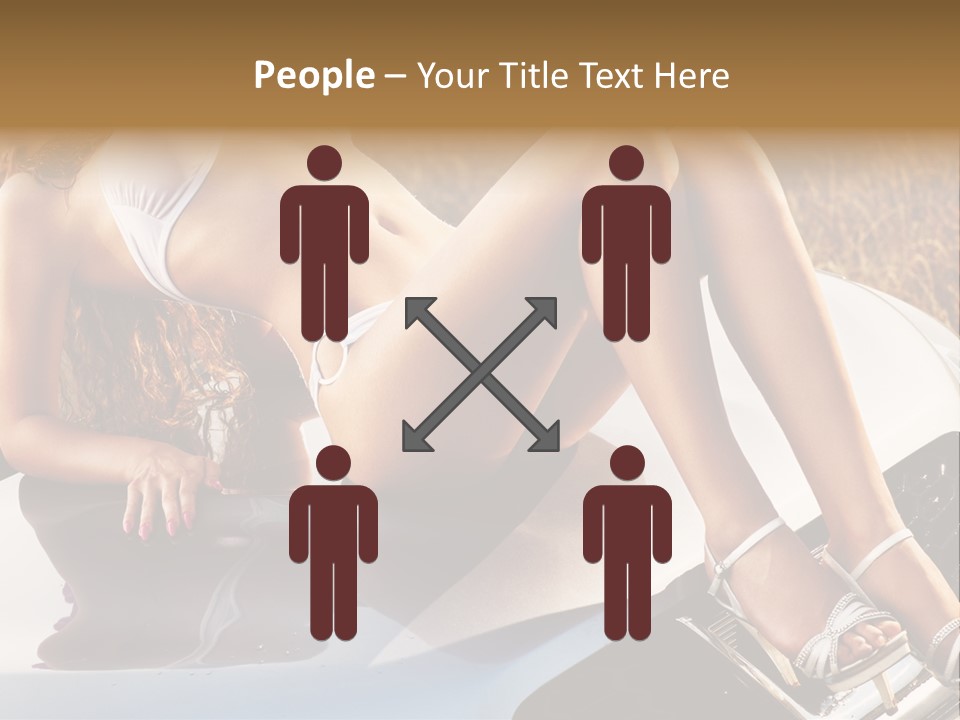 Cars And Girls Hd PowerPoint Template