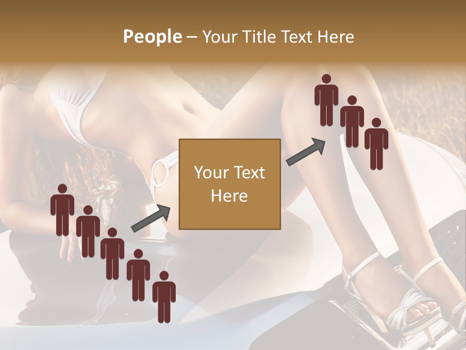 Cars And Girls Hd PowerPoint Template