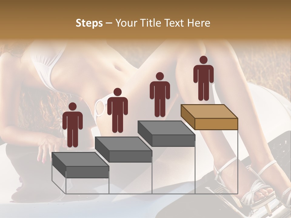 Cars And Girls Hd PowerPoint Template