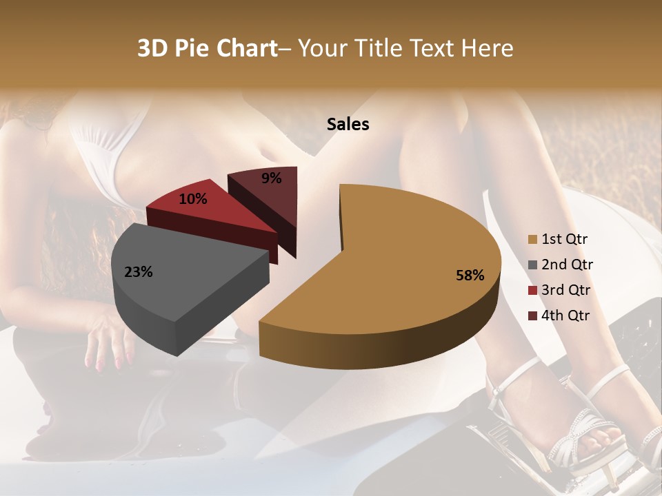 Cars And Girls Hd PowerPoint Template