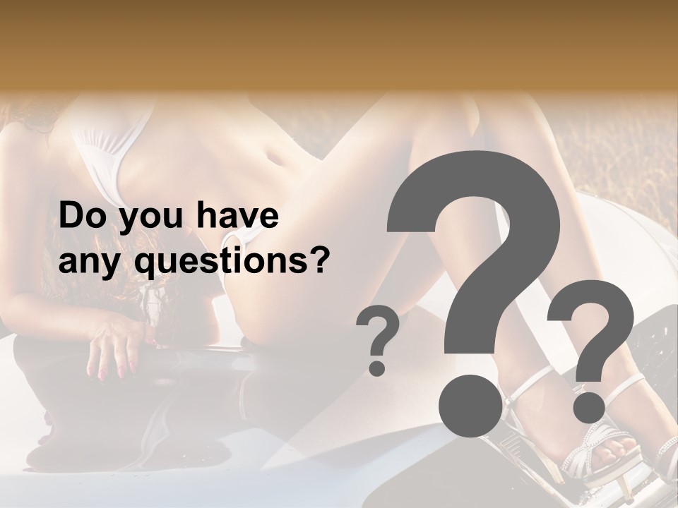 Cars And Girls Hd PowerPoint Template