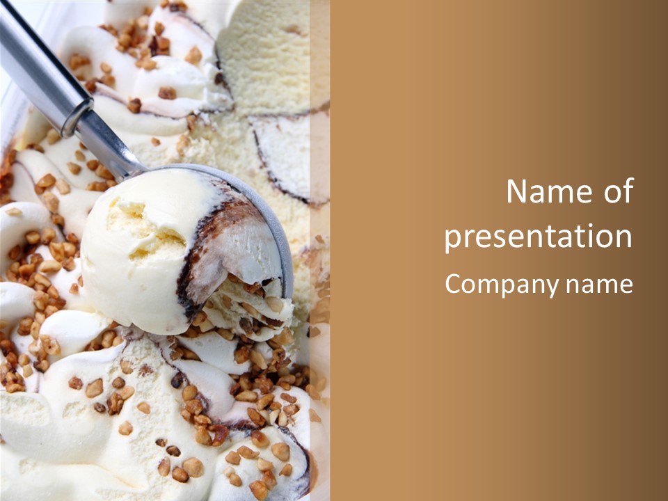 Psd Ice Cream PowerPoint Template