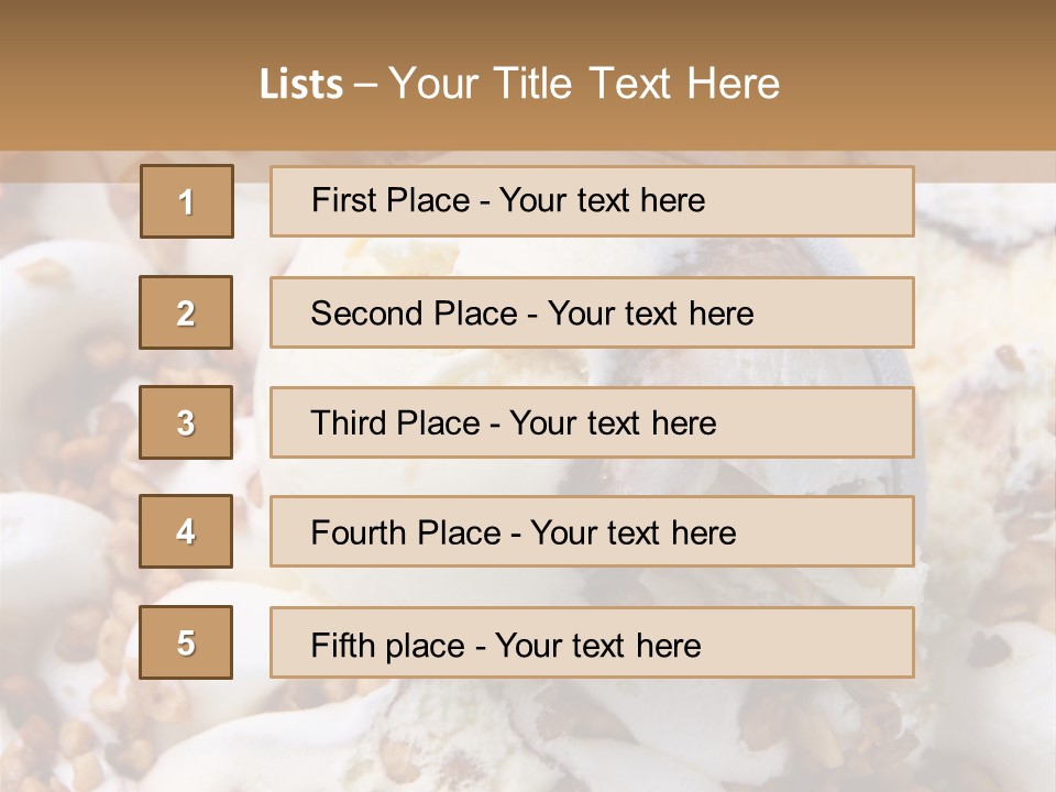 Psd Ice Cream PowerPoint Template