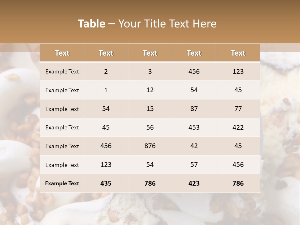 Psd Ice Cream PowerPoint Template