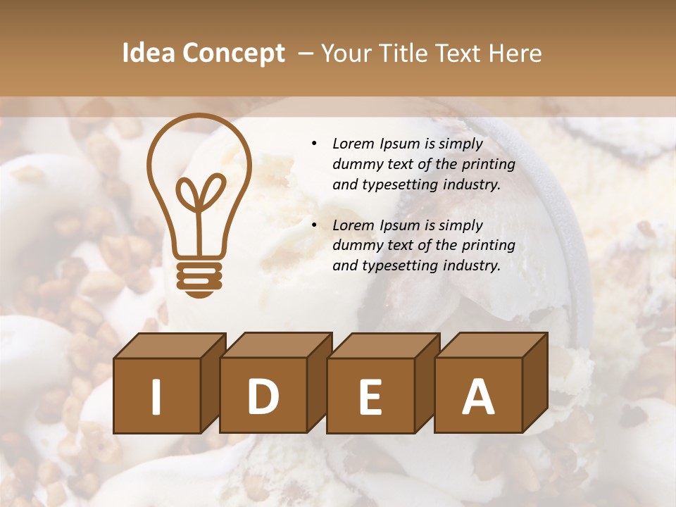 Psd Ice Cream PowerPoint Template