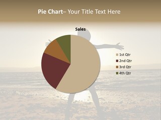 Hug Pose Sand PowerPoint Template