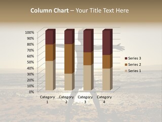 Hug Pose Sand PowerPoint Template