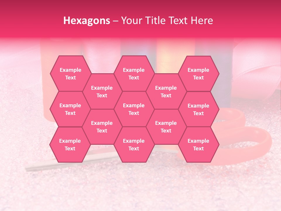 Textile Needlework Sew PowerPoint Template