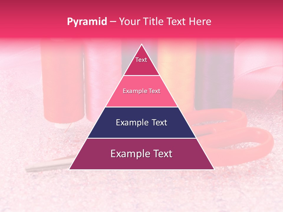 Textile Needlework Sew PowerPoint Template