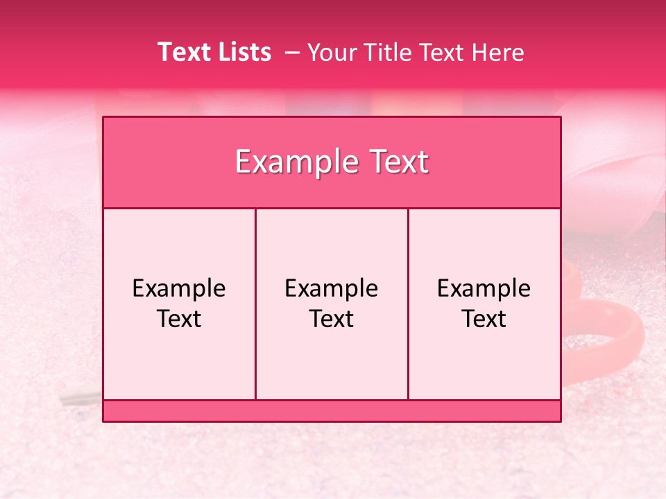 Textile Needlework Sew PowerPoint Template