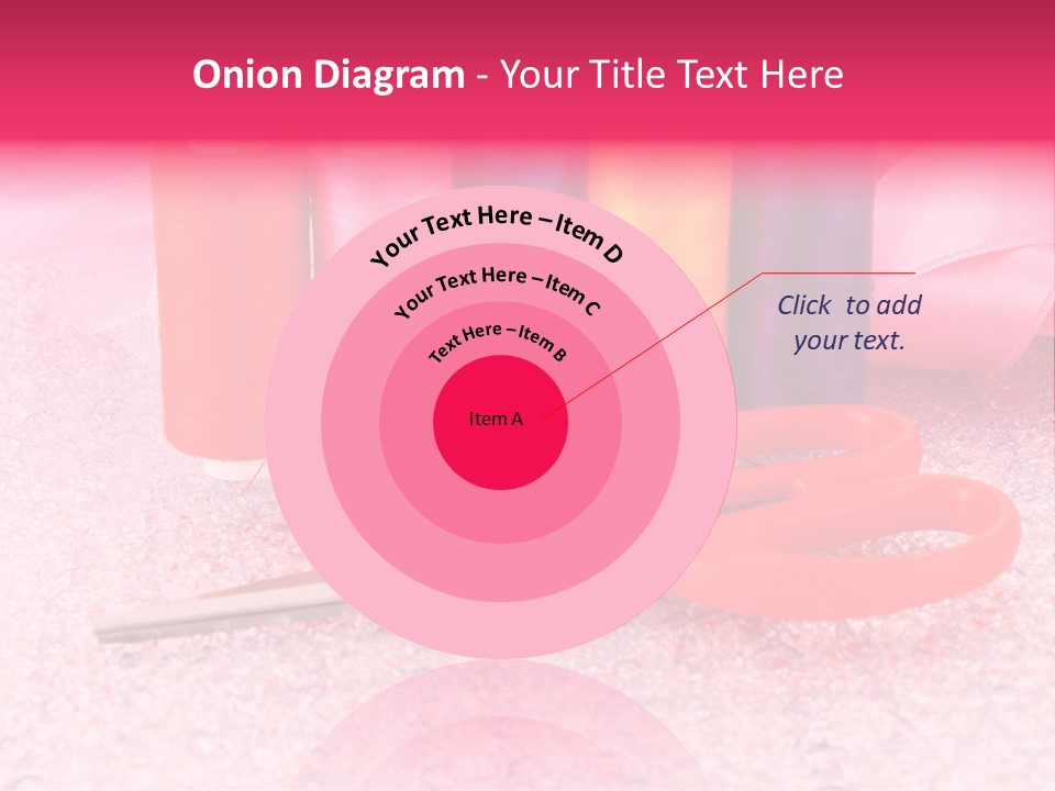 Textile Needlework Sew PowerPoint Template