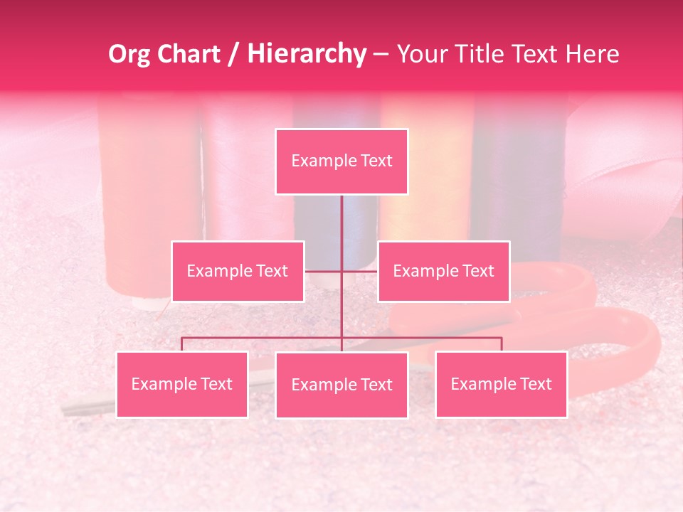 Textile Needlework Sew PowerPoint Template