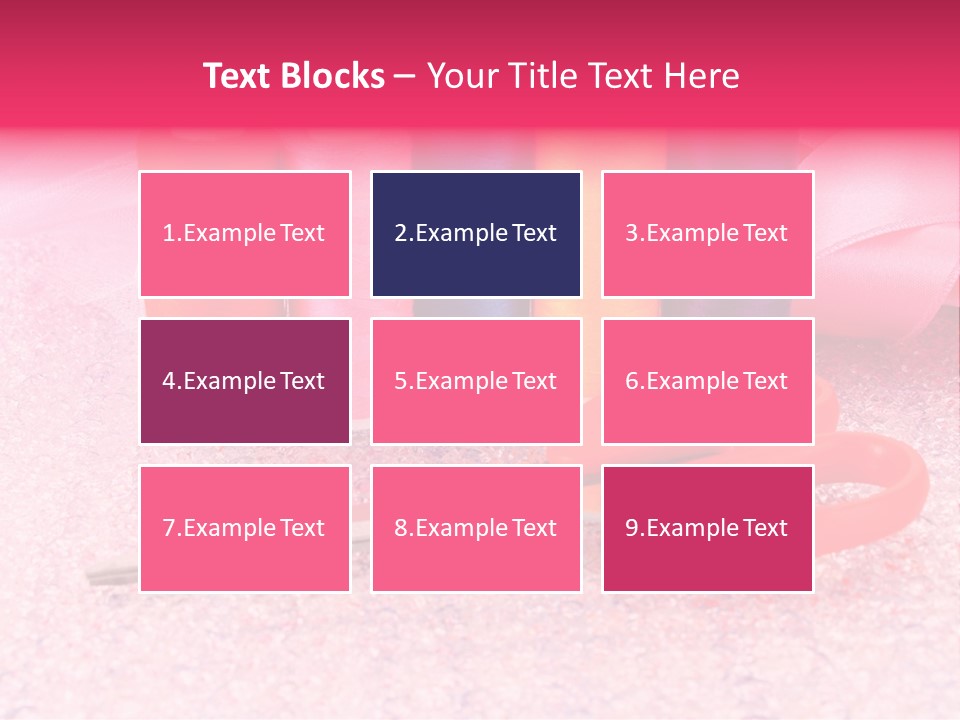 Textile Needlework Sew PowerPoint Template