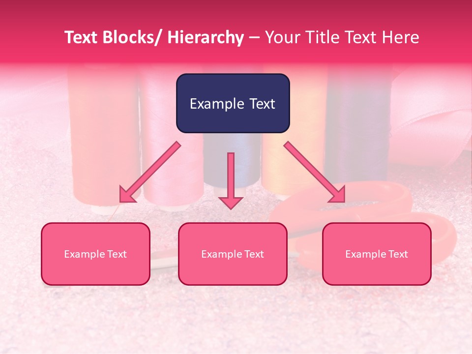 Textile Needlework Sew PowerPoint Template