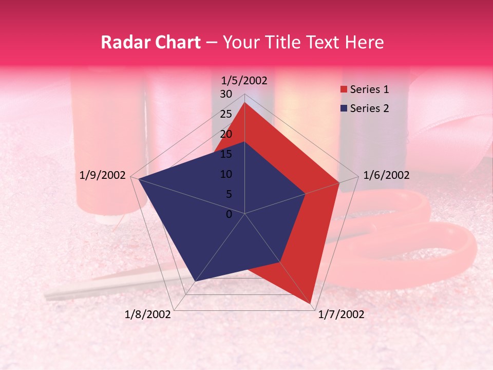 Textile Needlework Sew PowerPoint Template