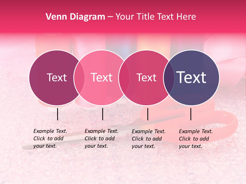 Textile Needlework Sew PowerPoint Template