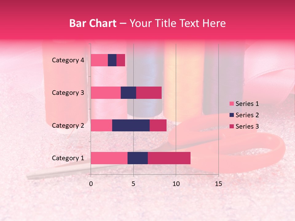 Textile Needlework Sew PowerPoint Template