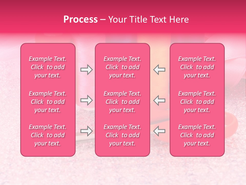 Textile Needlework Sew PowerPoint Template