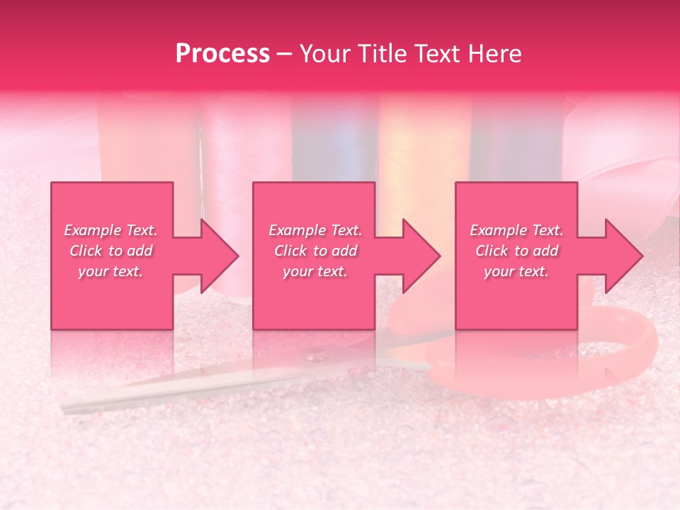 Textile Needlework Sew PowerPoint Template