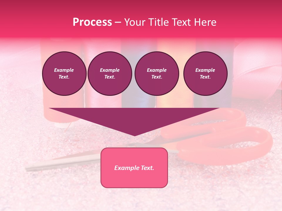 Textile Needlework Sew PowerPoint Template