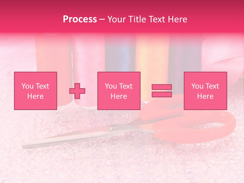 Textile Needlework Sew PowerPoint Template