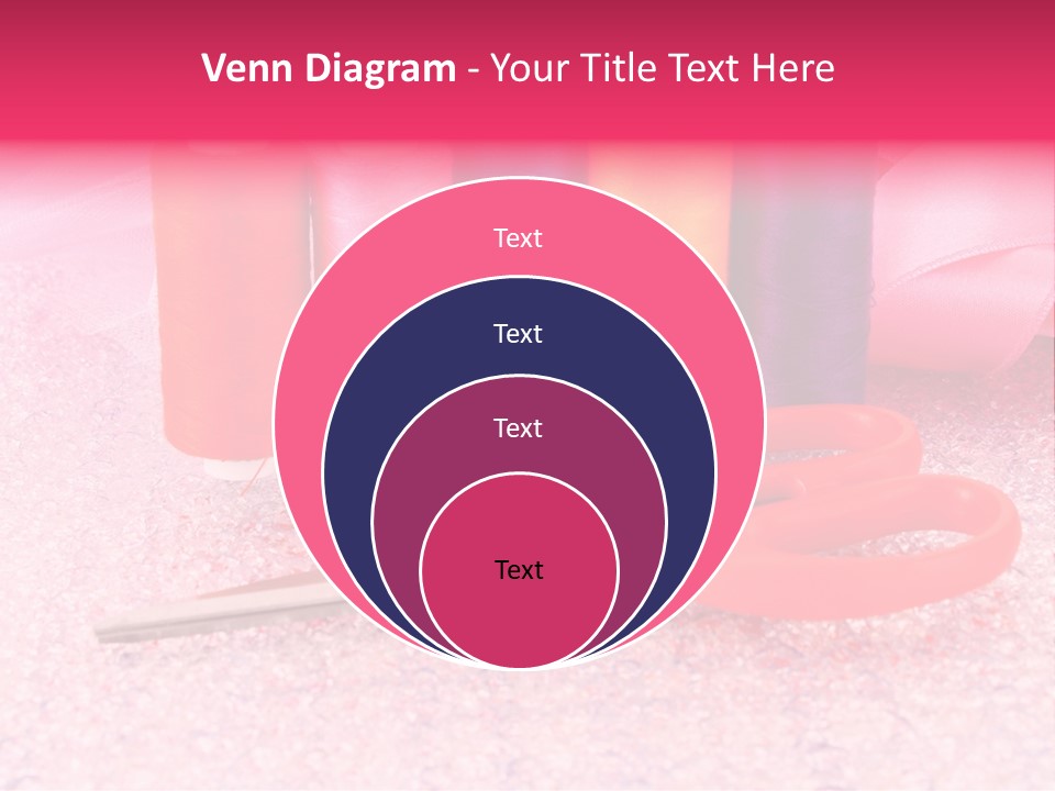 Textile Needlework Sew PowerPoint Template