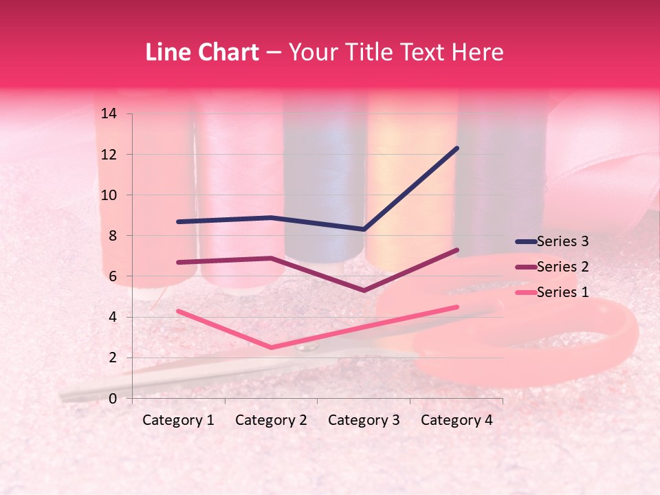 Textile Needlework Sew PowerPoint Template