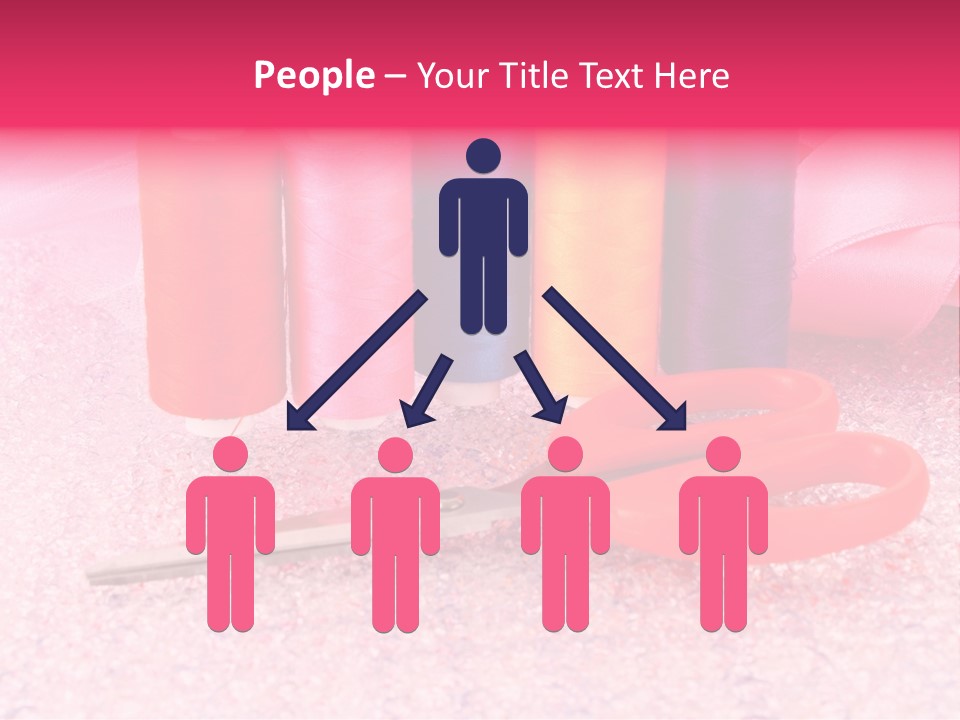 Textile Needlework Sew PowerPoint Template